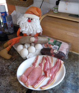 The special Christmas fry.